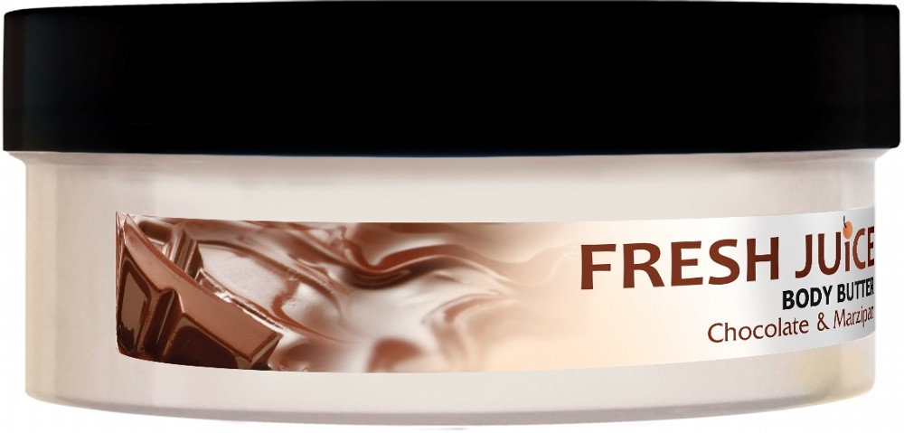 Крем-масло для тіла Fresh Juice Chocolate & Мarzipan 225 мл фото 2