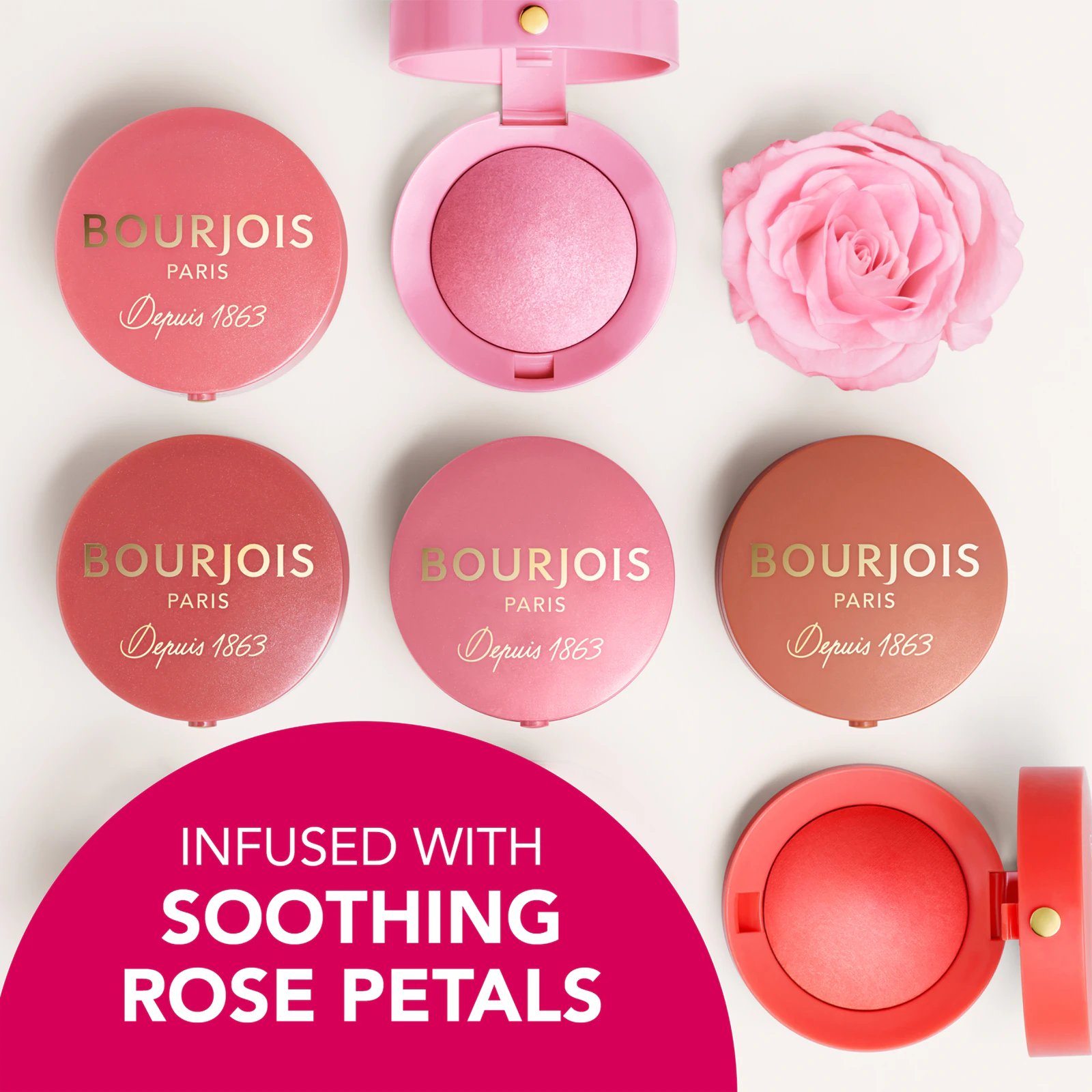 Рум'яна Bourjois Blush Rose De Jaspe 95, 2.5 г фото 10