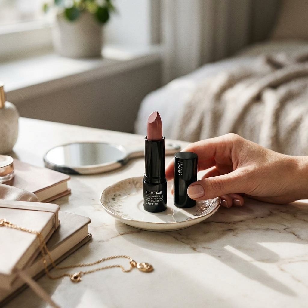 Кремова помада для губ LN PRO Lip Glaze № 101, 3.8 г фото 4