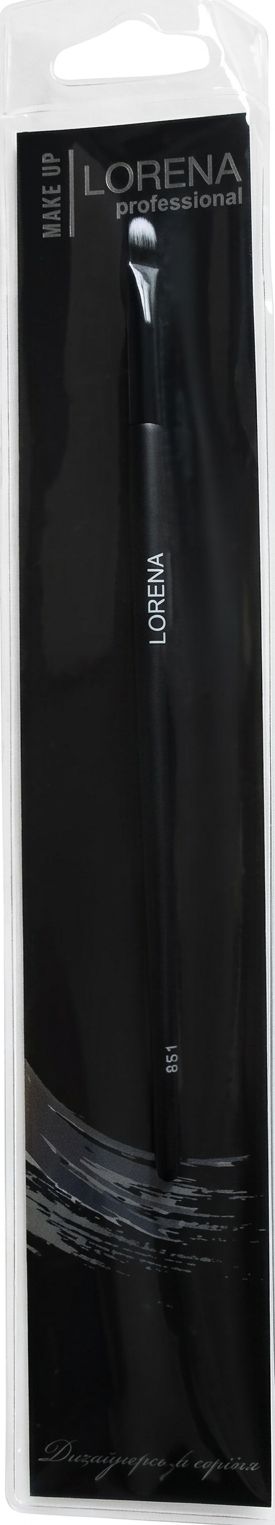 LORENA Professional кисть для консилера и теней узкая Concealer Brush, артикул 851, 1 шт фото 3