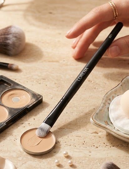 Пензлик для консилера та тіней LORENA Professional Concealer Brush вузький 851, 1 шт. фото 2