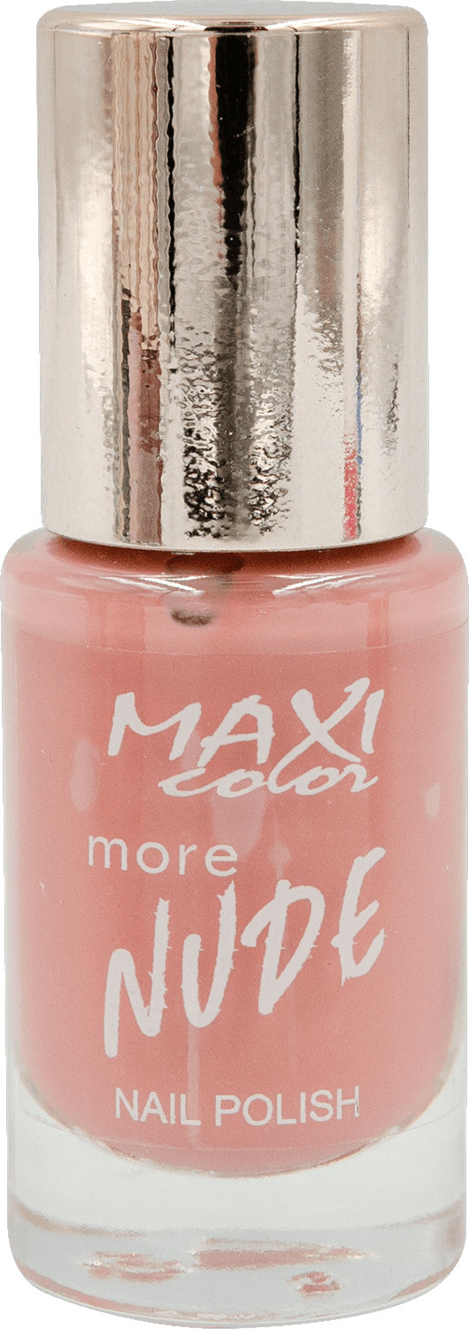 Лак для нігтів Maxi Color More Nude Nail Polish 03, 10 мл фото 1
