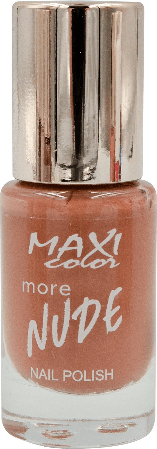 Лак для нігтів Maxi Color More Nude Nail Polish 07, 10 мл фото 1