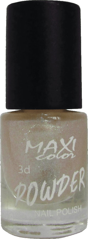 Лак для ногтей MAXI 3D Powder 01, 6 мл