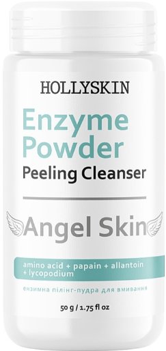 Ензимна пілінг-пудра для вмивання Hollyskin Angel Skin 50 г — фото 1