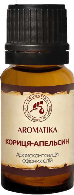 Ефірна олія Aromatika Кориця-Апельсин 10 мл