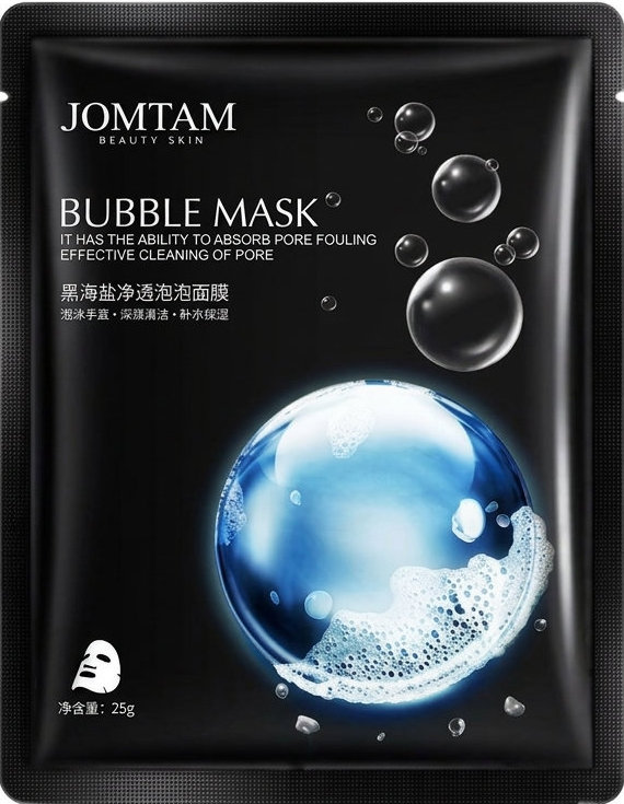 Маска пухирцева тканинна JOMTAM Bubble Mask, 25 г 3