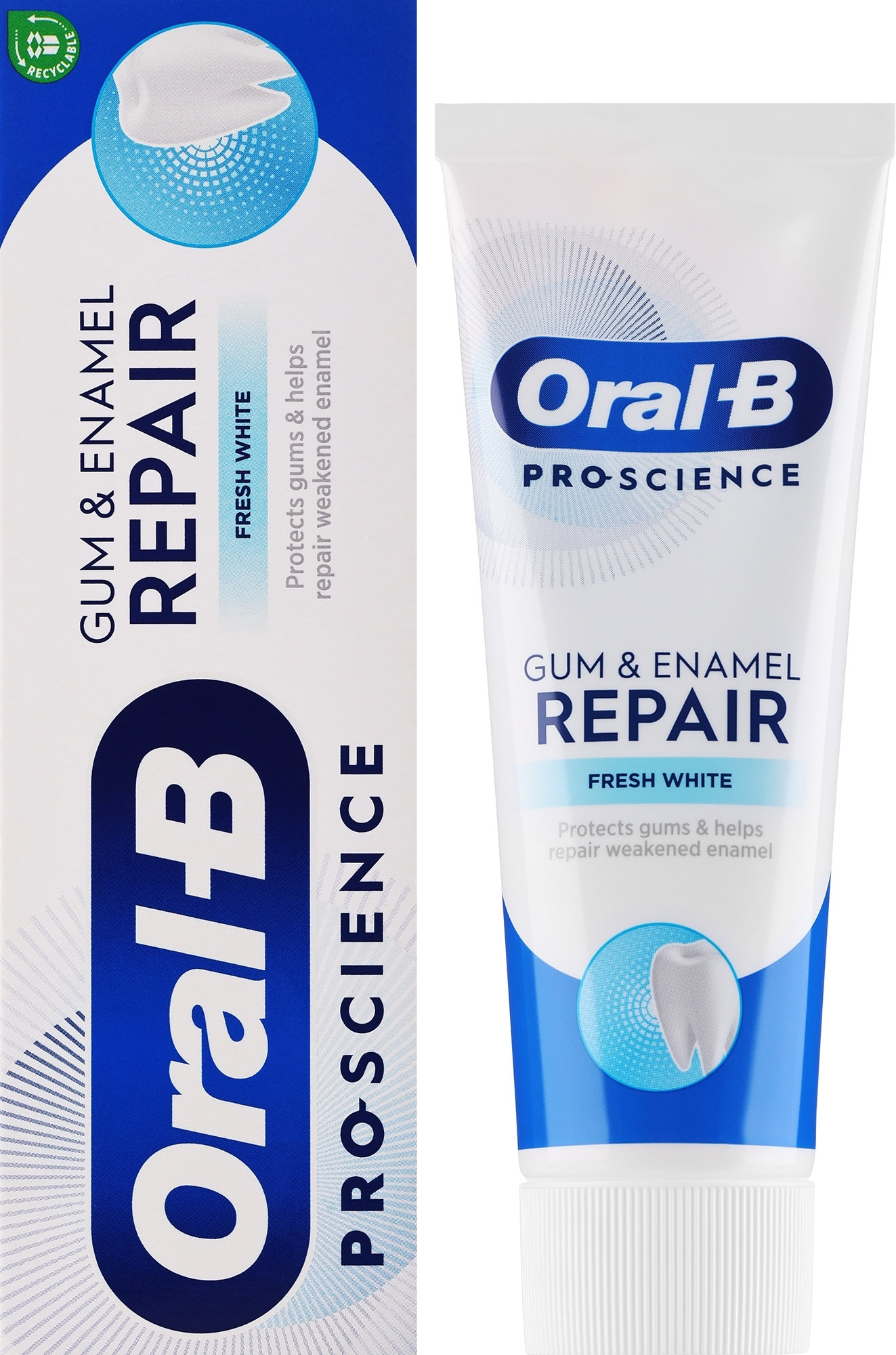 Зубна паста Oral-B Pro-Science Gum & Enamel Repair Original 75 мл