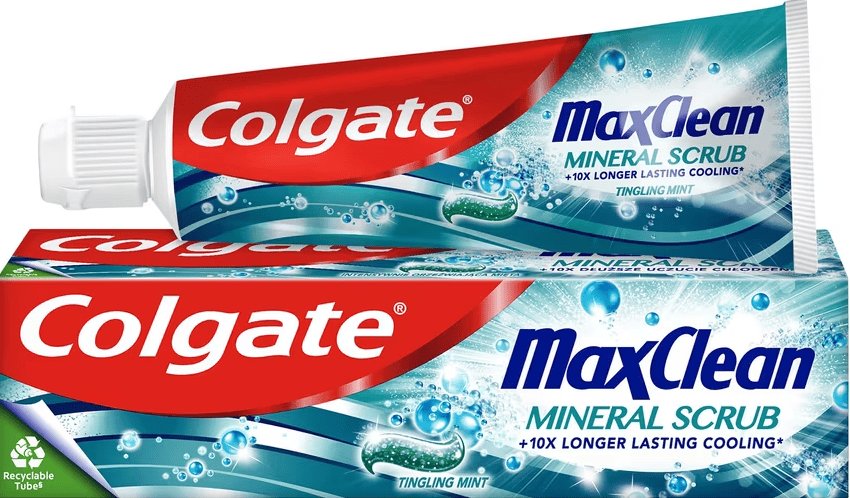 Colgate з/паста Max Clean Mineral Scrub, 75мл 1