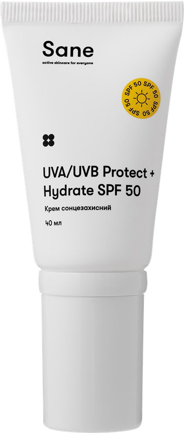 Sane сонцезахисний крем для обличчя SPF50, 40 мл 2