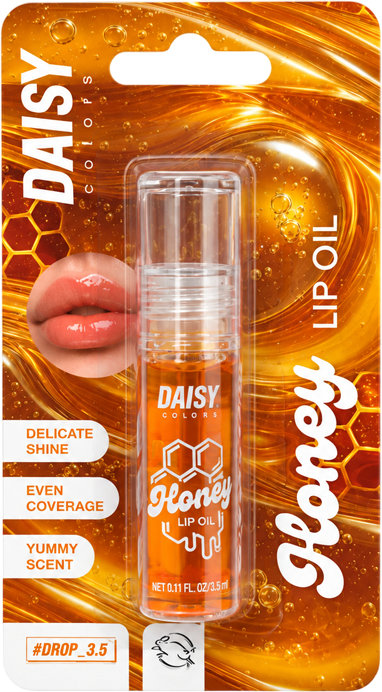 DAISY COLORS Олія для губ Sweet Lip Honey