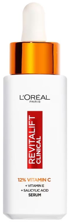 Сироватка для обличчя для сяяння шкіри L'Oreal Paris з Вітаміном C Revitalift Clinical, 1 мл 1