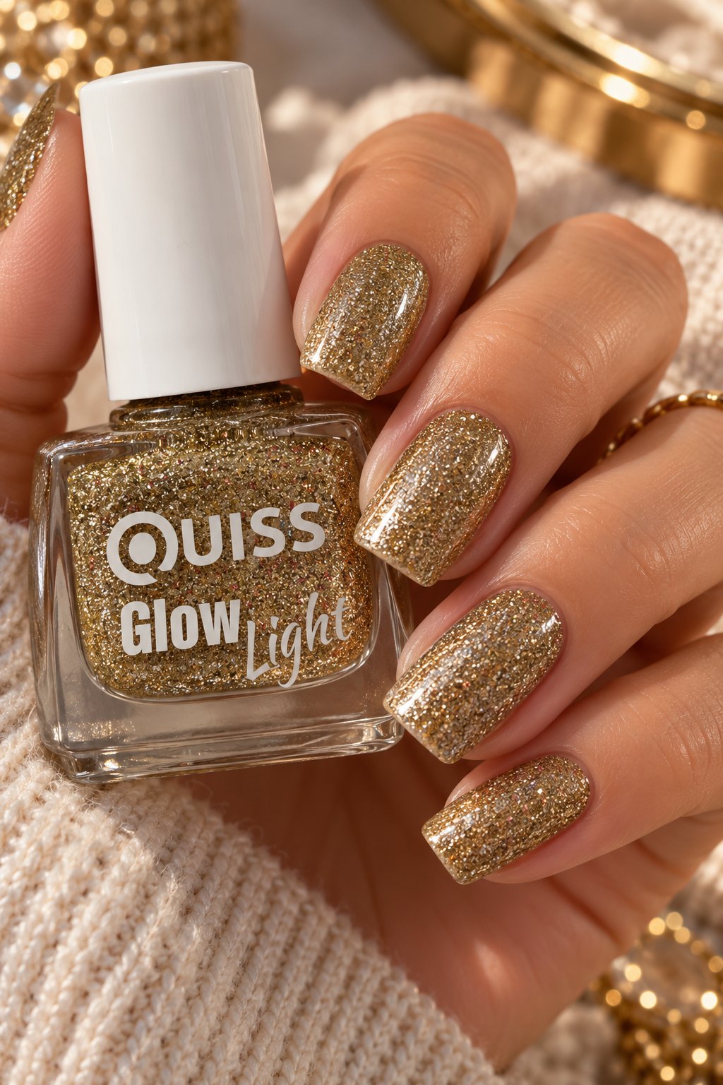 Лак для ногтей Quiss Glow Light 01, 6 г фото 2