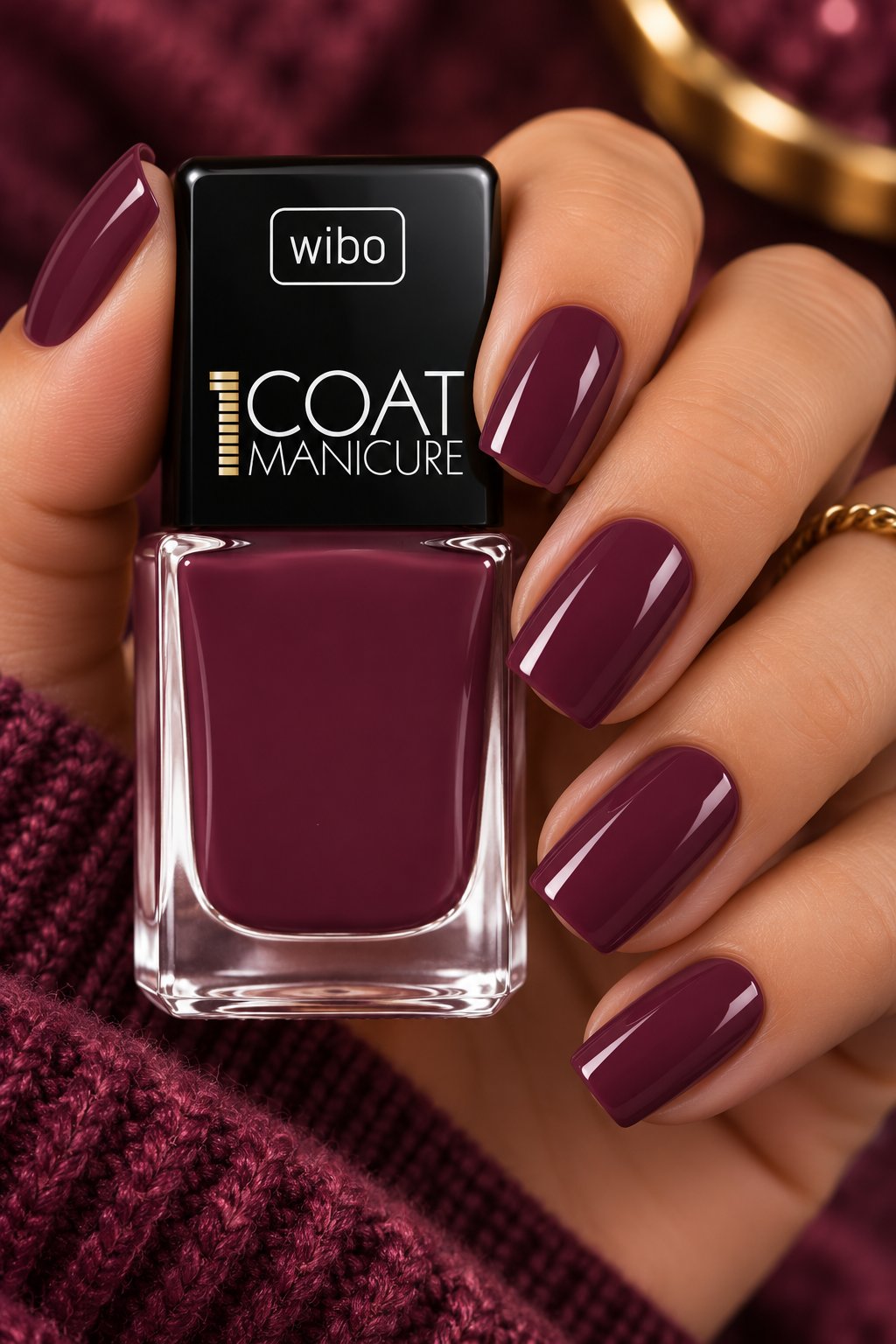 Лак для нігтів Wibo 1 Coat Manicure 14, 8.5 мл