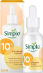Сироватка-бустер для обличчя Simple з вітамінами C + E + F 30 мл фото 2
