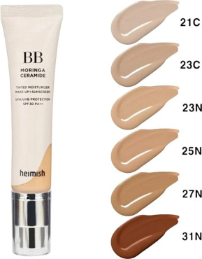 ВВ-крем Heimish Moringa Ceramide BB Cream SPF 30 PA++ 27 Light Tan 30 мл фото 1