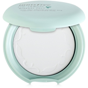 Матуюча пудра Innisfree No Sebum Mineral Pact мінеральна, компактна 8,5 г фото 2
