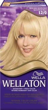 Стійка крем-фарба для волосся Wellaton Світлий натуральний блондин 12/0