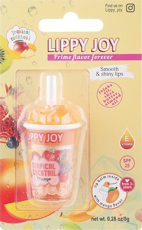 Бальзам для губ Lippy JOY TROPICAL COCKTAIL кавун