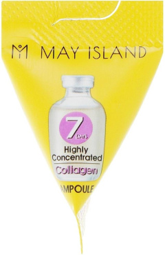 Сироватка MAY ISLAND 7 Days Highly Concentrated Collagen з колагеном для пружності шкіри 3 г