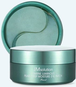 Патчі під очі гідрогелеві JM Solution Marine Luminous Pearl з морським комплексом 90 г х 60 шт. фото 1