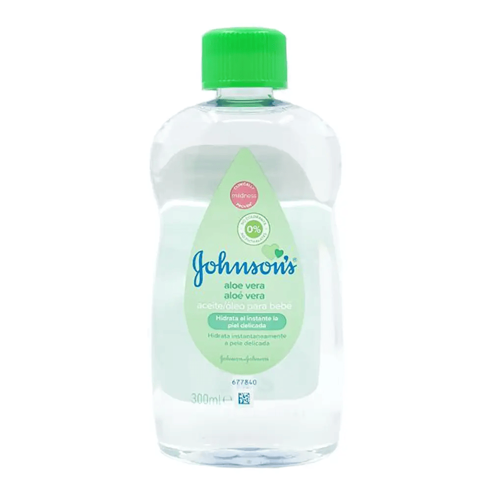 Johnson&Johnson Масло детское Алоэ, 300 мл