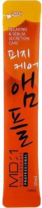 Філер для волосся MD:1 Peptide Complex Sebum Secretion Care Ampoule проти лупи 10 мл