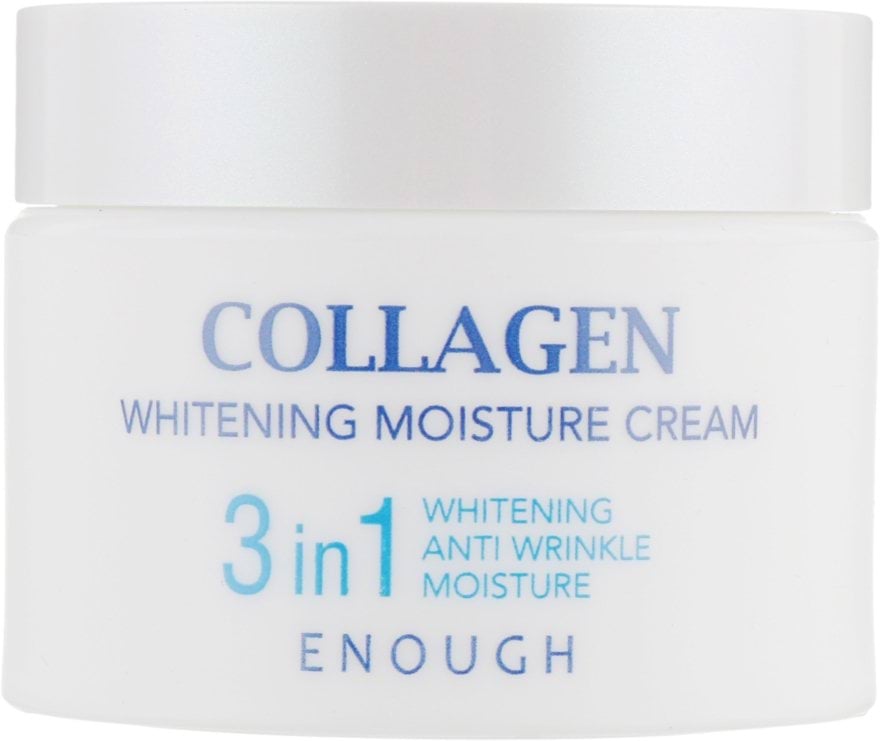 Крем для обличчя Enough Collagen Whitening Moisture Cream з колагеном 3 в 1, 50 мл