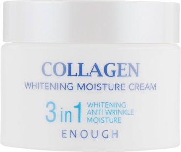 Крем для лица Enough Collagen Whitening Moisture Cream с коллагеном 3 в 1, 50 мл