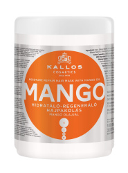 Kallos маска MANGO увлажняющая для повреж. волос, 1000 мл