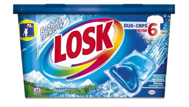 Капсули для прання Losk Гірське Озеро, 12 шт
