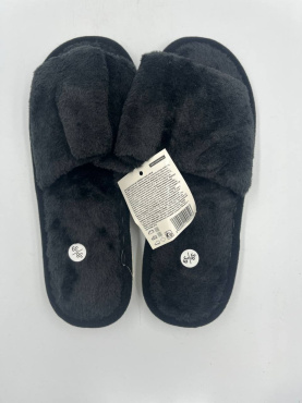 Тапочки комнатные женские арт. GS90254-2 черные, р.38-39