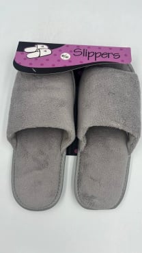 Тапочки комнатные женские арт. NA5104-3 серые, р.40-41