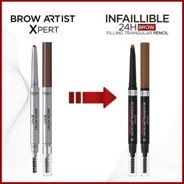 Карандаш для бровей L`Oreal Infaillible Brows 24H Filling Triangular 7.0, 3 г фото 6