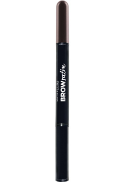 Олівець для брів Maybelline New York Brow Satin відтінок темно коричневий, 0,15 г