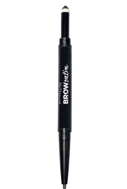 Олівець для брів Maybelline New York Brow Satin відтінок темно коричневий, 0,15 г фото 1