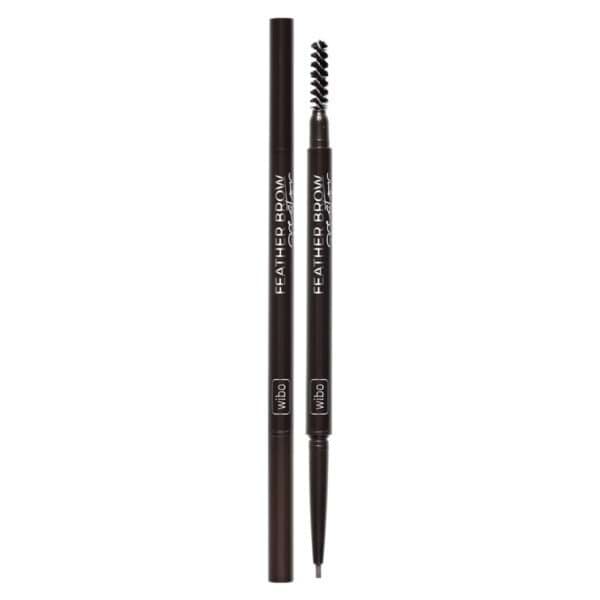 Олівець для брів Wibo Feather brows pencil dark brown, 7.2 г