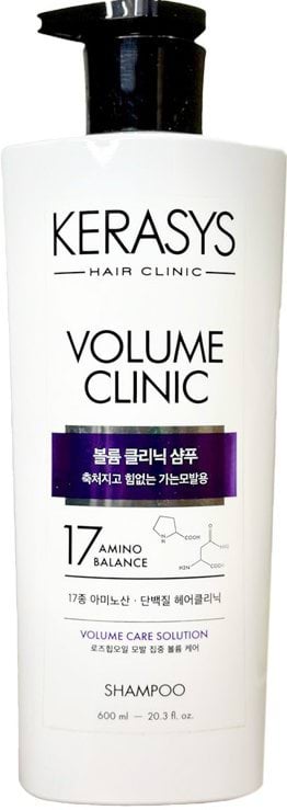 Шампунь для волосся Kerasys Volume Clinic Plus Shampoo об'ємоформуючий 600 мл