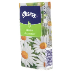 Kleenex Платки бумажные с ароматом ромашки, 10шт