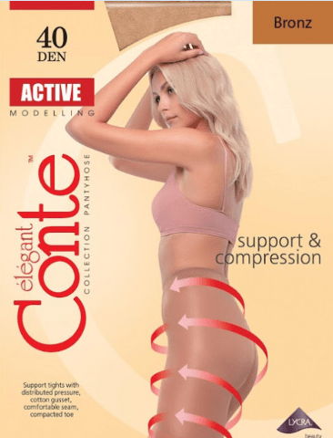 Колготки жен. CE ACTIVE 40, р.2, bronz