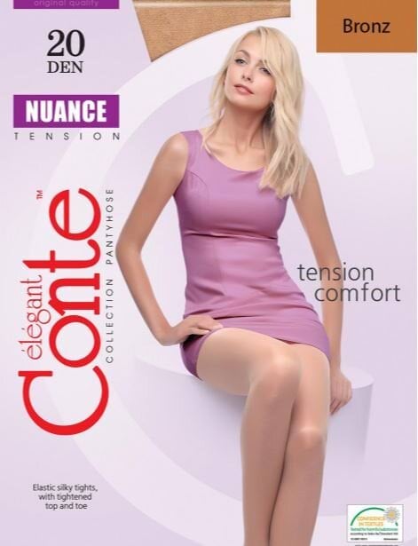 Колготки жіночі NUANCE 20, р.2, Bronz