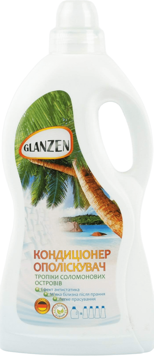 Кондиціонер-ополіскувач GLANZEN Тропіки Соломонових Островів 1 л