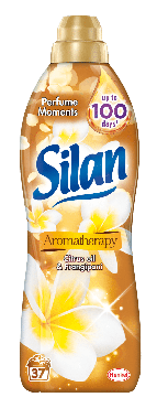 Кондиционер ополаскиватель Silan АT с ароматом Франджипани и цитрусовых масла, 925 мл