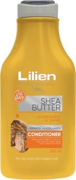 Кондиціонер для сухого та пошкодженого волосся Lilien Shea Butter, 350 мл