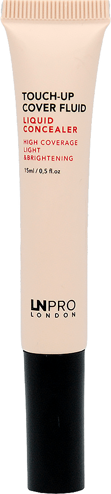 Консилер зі світловідбиваючими частинками LN PRO Touch-Up Cover Fluid Liquid Concealer №101, 15 мл