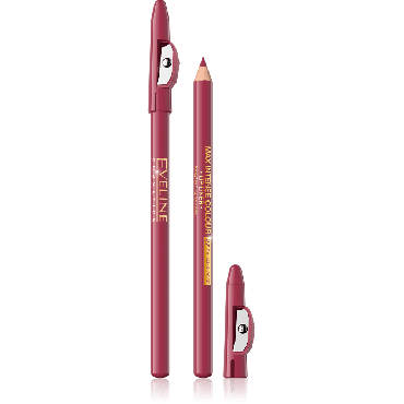 Контурный карандаш для губ Eveline серии MAX INTENSE COLOUR 27-BAHAMA ROSE, 7 г