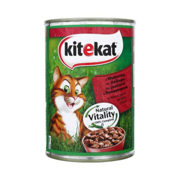 Корм для кошек Kitekat с говядиной, 400г