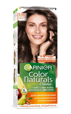 Фарба для волосся Garnier Color Naturals відтінок 5.00 Глибокий шатен
