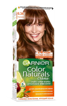 Фарба для волосся Garnier Color Naturals відтінок 6.34 Карамель