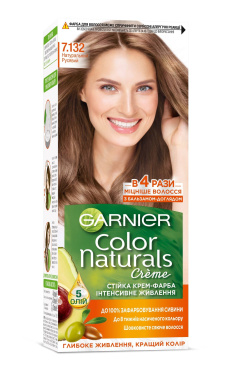 Краска для волос Garnier Color Naturals оттенок 7.132 Натуральный русый фото 1